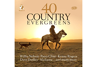 Nelson,Willie-Cline,Patsy-Rogers,Kenny - 40 COUNTRY EVERGREENS [CD]