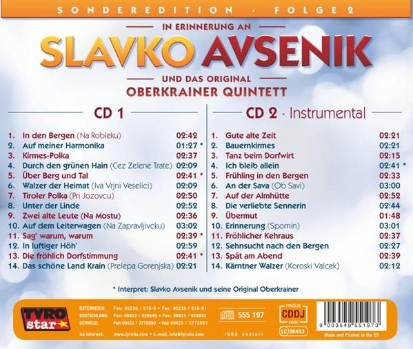 CD-Cover mit Titelliste und dem Bild der Band.