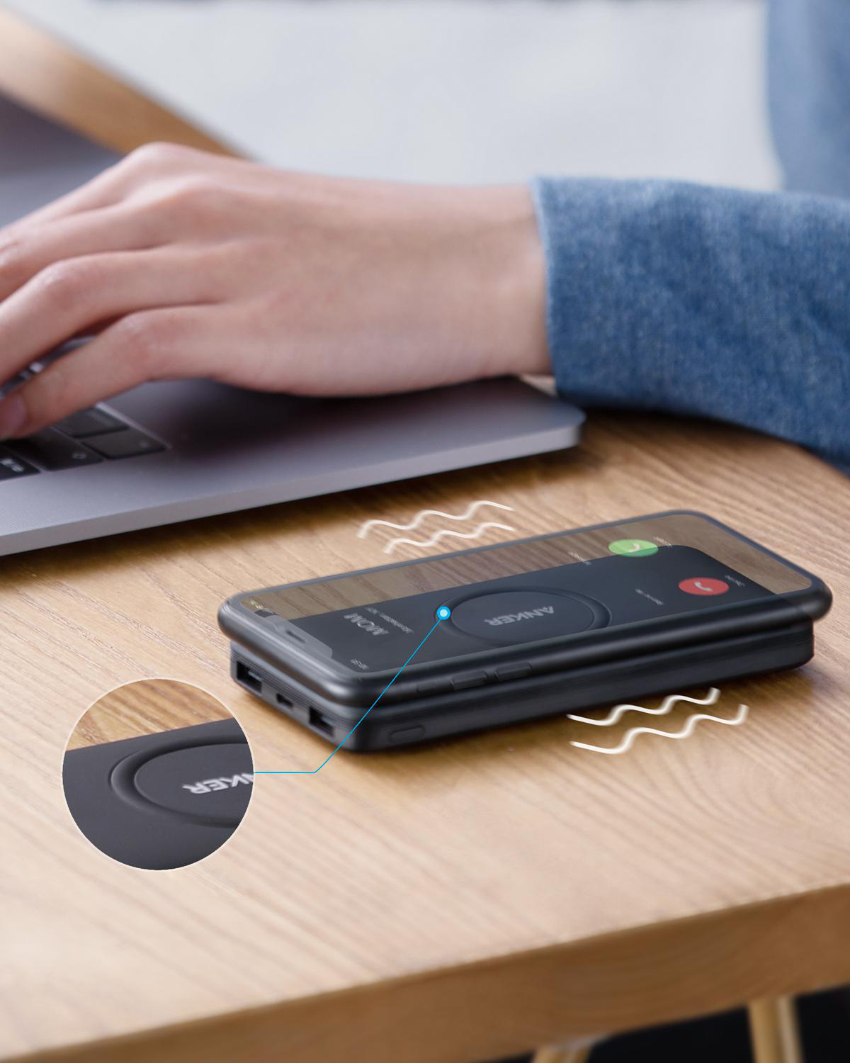 ANKER A1615H11 Powerbank 10000 mAh Schwarz