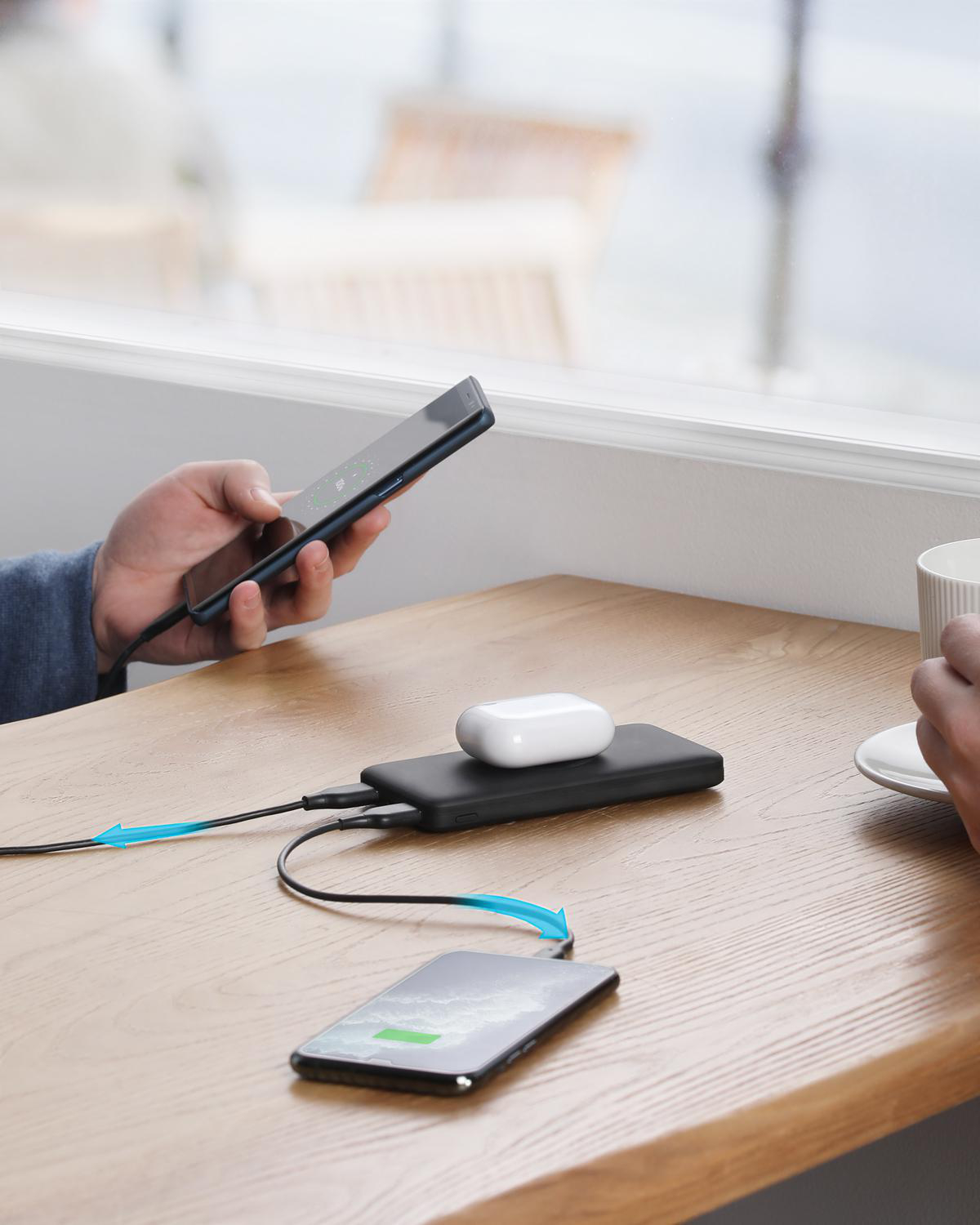 ANKER A1615H11 Powerbank 10000 mAh Schwarz