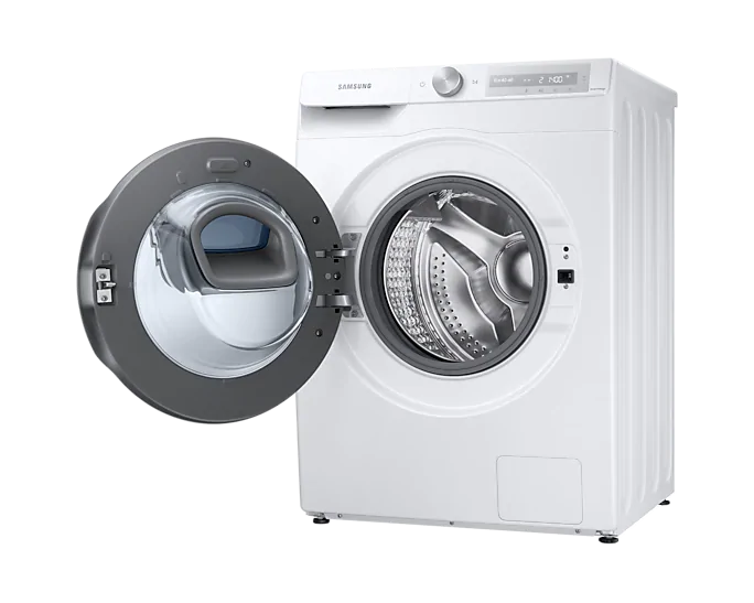SAMSUNG WD90T654ABH/S2 Waschtrockner 9kg/6kg, 1400 U/Min. Weiß Waschtrockner (9 kg / 6 kg, 1400 U/Min., Standgerät, Weiß)