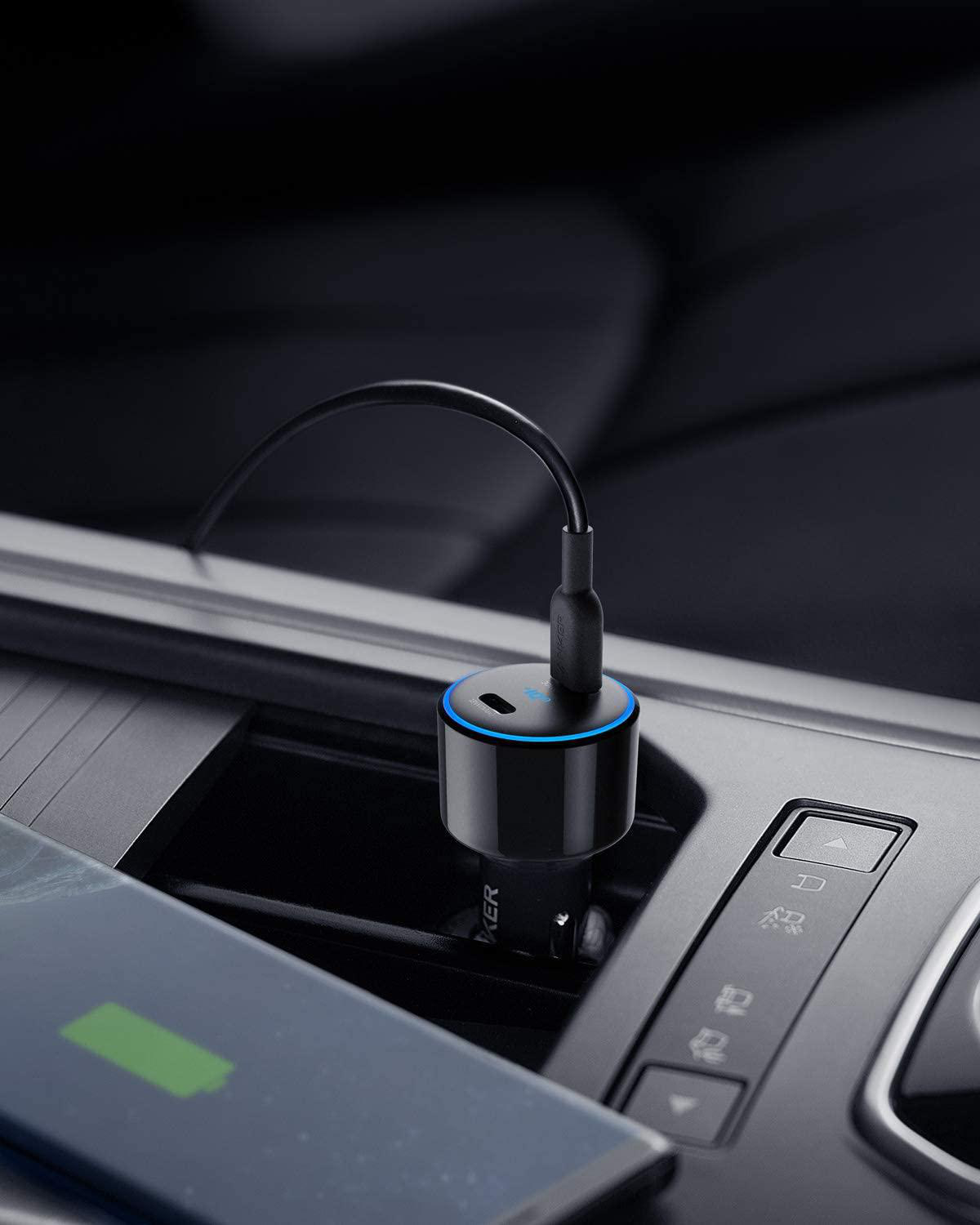 ANKER A2725H11 KFZ-Ladegerät universal, Schwarz
