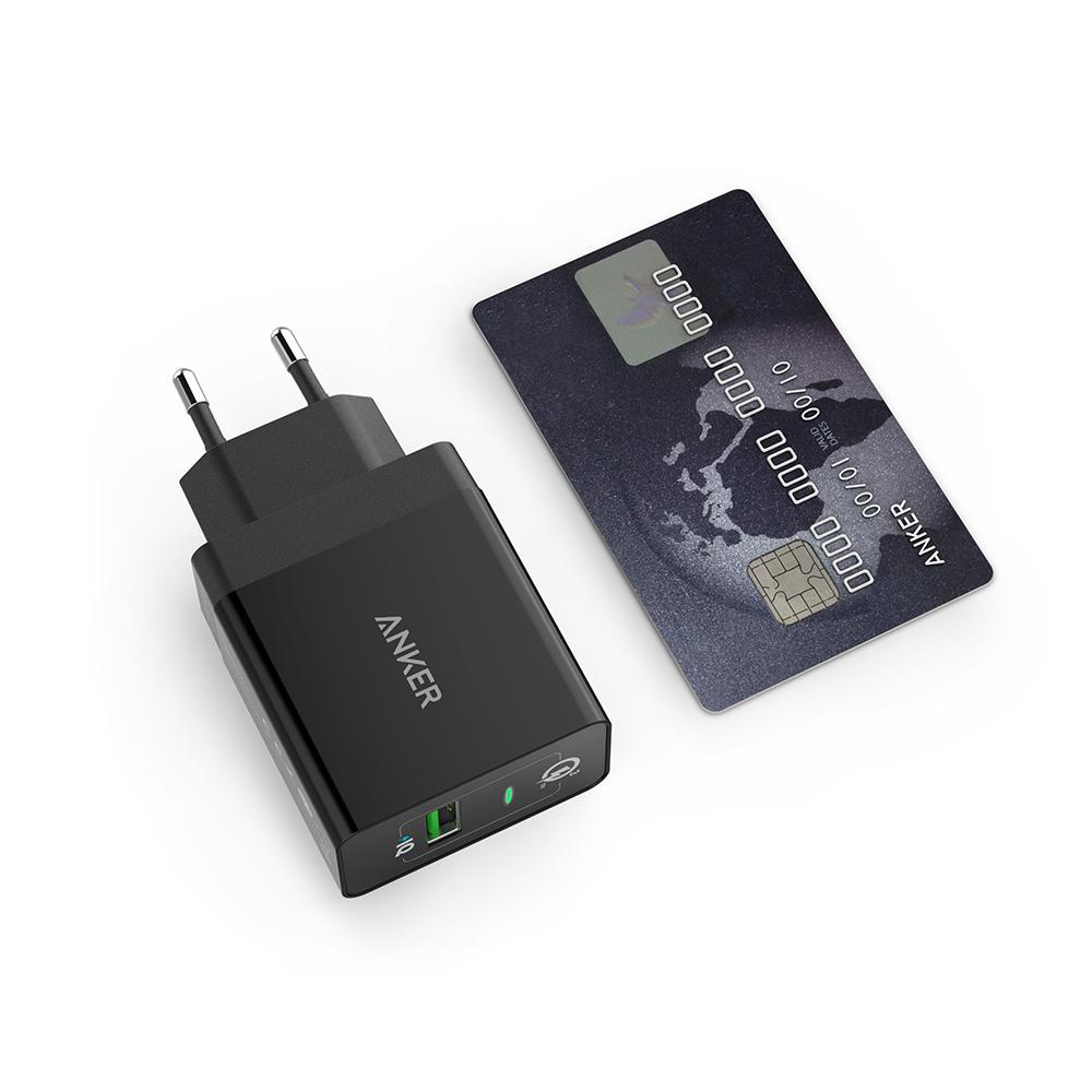 ANKER A2013L11 Reiseladegerät universal, Schwarz
