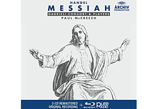 Gabrieli Consort & Players, Paul Mccreesh - Handel: Messiah, HWV56  - (CD + Blu-ray Audio)