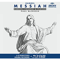 Gabrieli Consort & Players, Paul Mccreesh - Handel: Messiah, HWV56  - (CD + Blu-ray Audio)