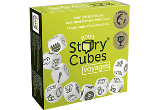 HUTTER TRADE Rory's Story Cubes: Voyages - Brettspiel (Weiss/Schwarz/Grün)