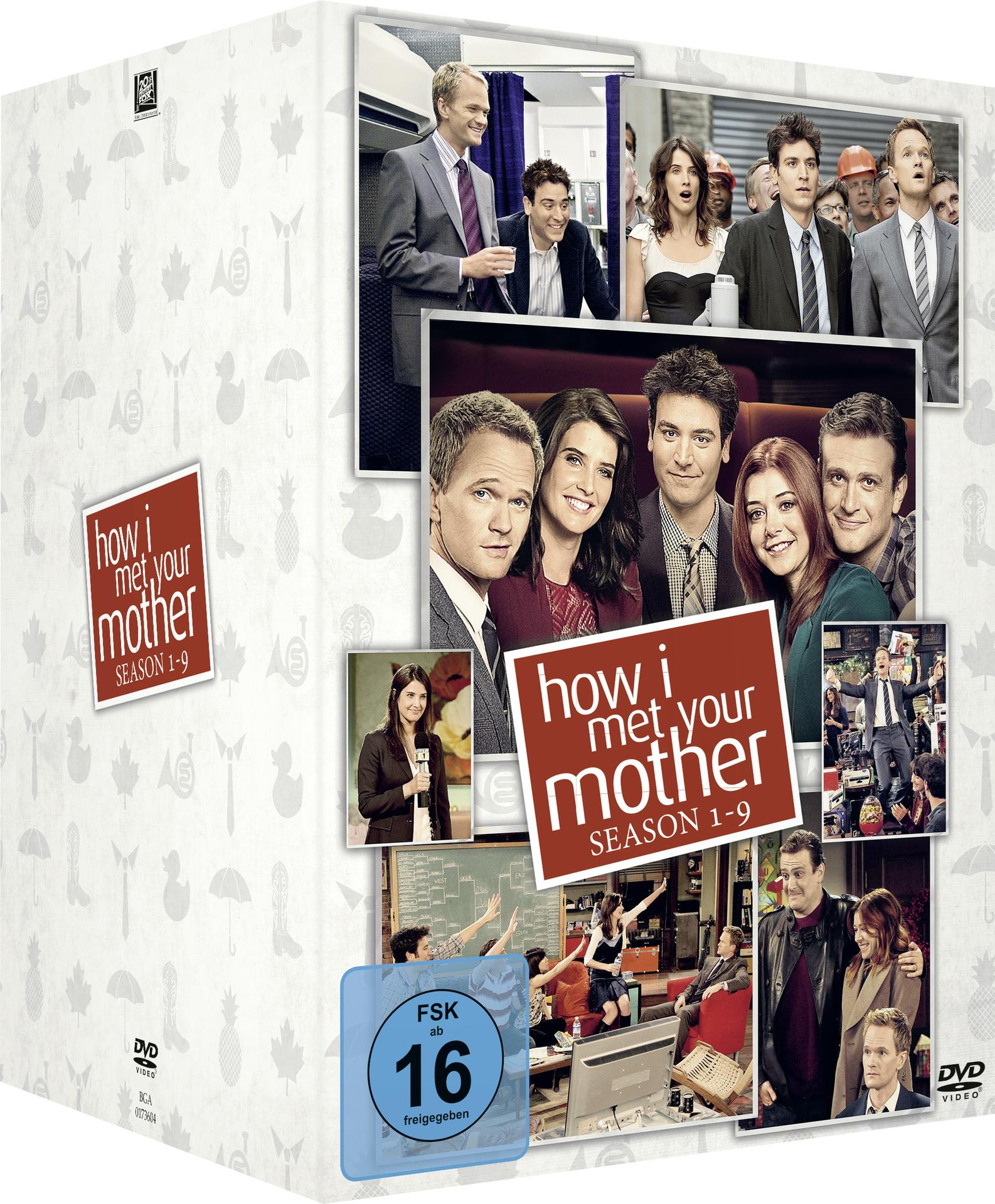 How I met your Mother | Seasons 1-9 [DVD] | MediaMarkt