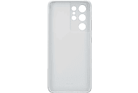 Funda - Samsung Silicone Cover, Para Samsung Galaxy S21 Ultra 5G, Silicona, Trasera, Gris