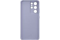 Funda - Samsung Silicone Cover, Para Samsung Galaxy S21 Ultra 5G, Silicona, Trasera, Violeta