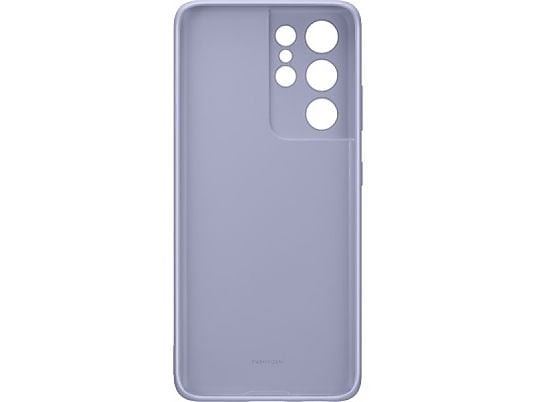 Funda - Samsung Silicone Cover, Para Samsung Galaxy S21 Ultra 5G, Silicona, Trasera, Violeta