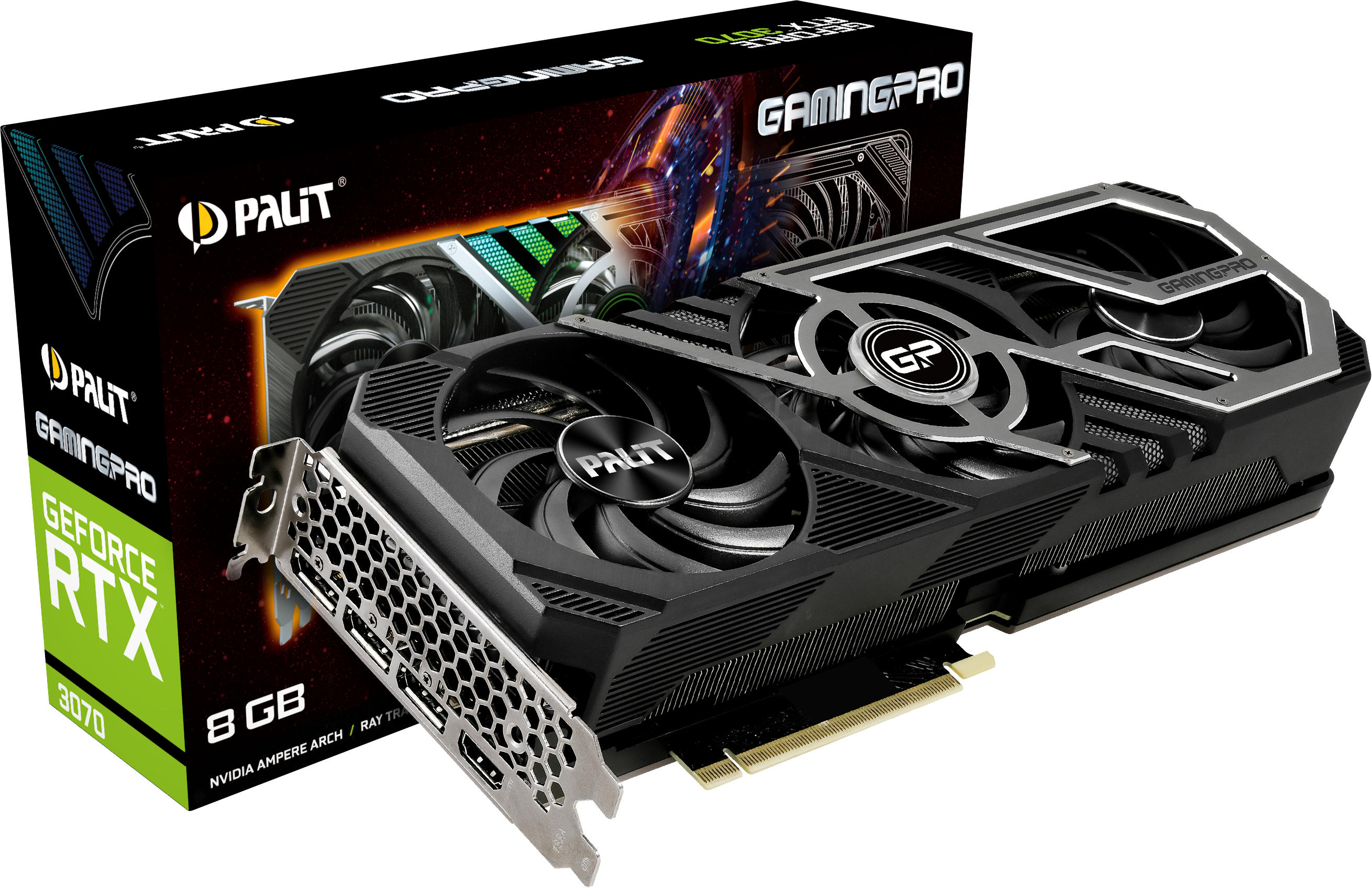 PALIT GeForce RTX™ 3070 GamingPro (NE63070019P2-1041A) (NVIDIA, Grafikkarte)