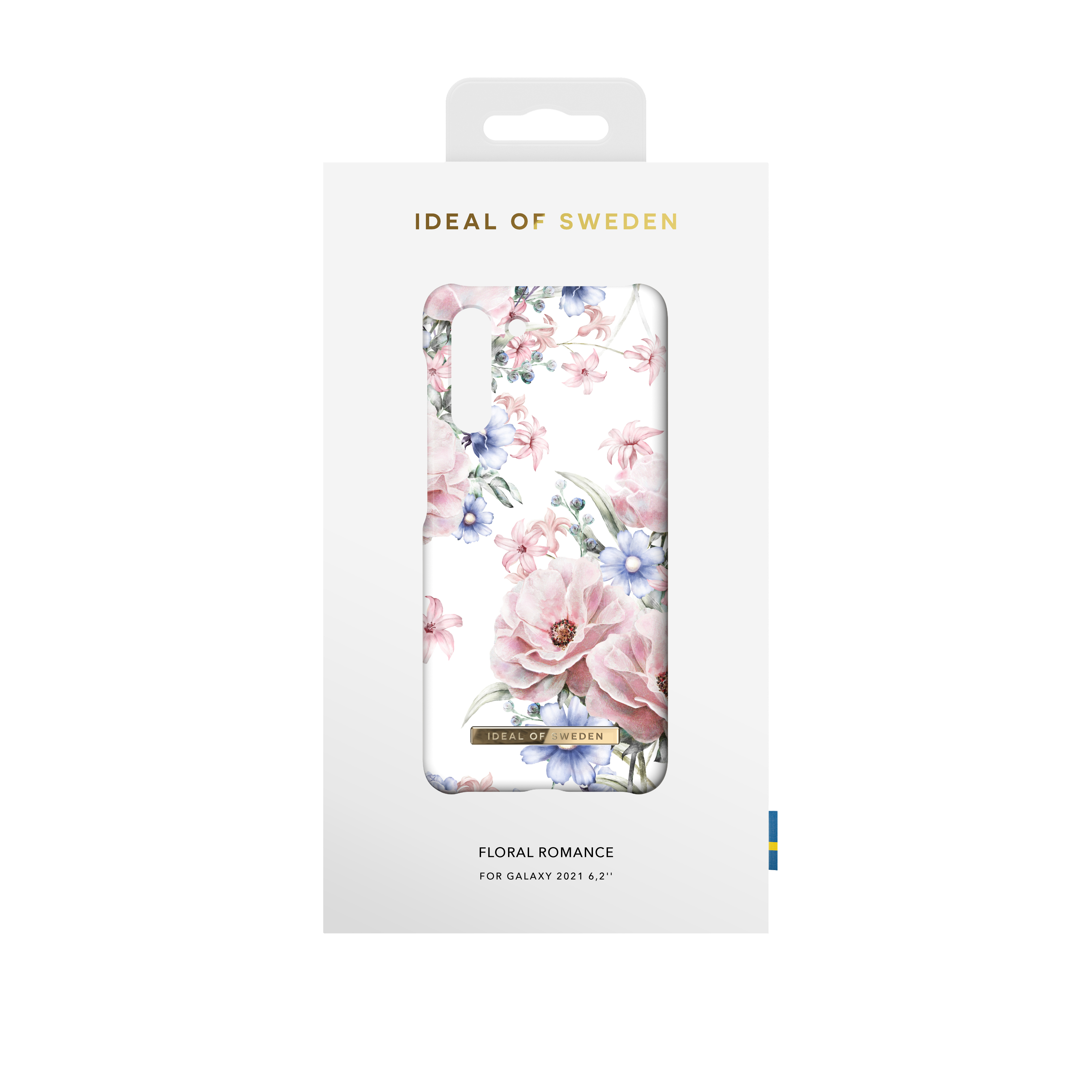 S21, Backcover, Weiß/Rosa IDEAL Case, OF Fashion Galaxy Samsung, SWEDEN