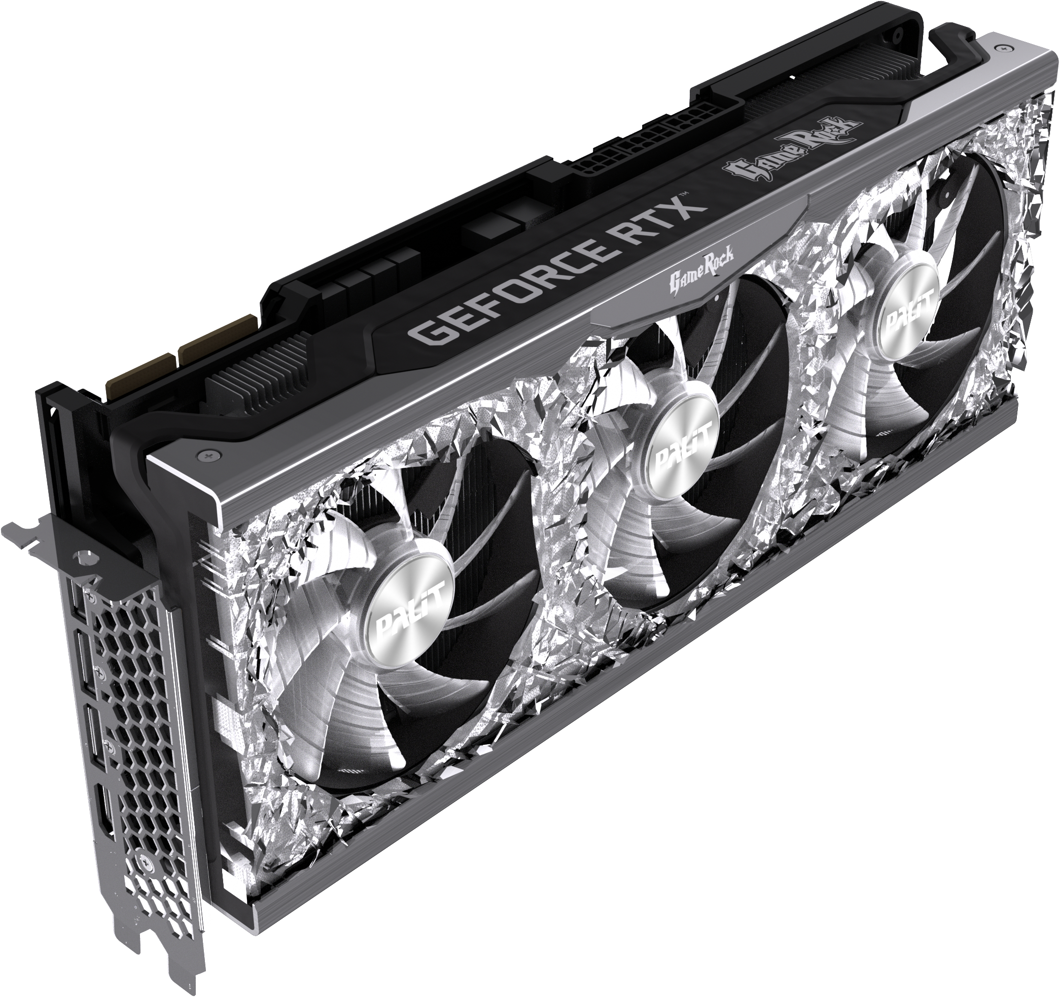 PALIT GeForce RTX™ 3090 GameRock 24 GB (NED3090T19SB-1021G) (NVIDIA, Grafikkarte)