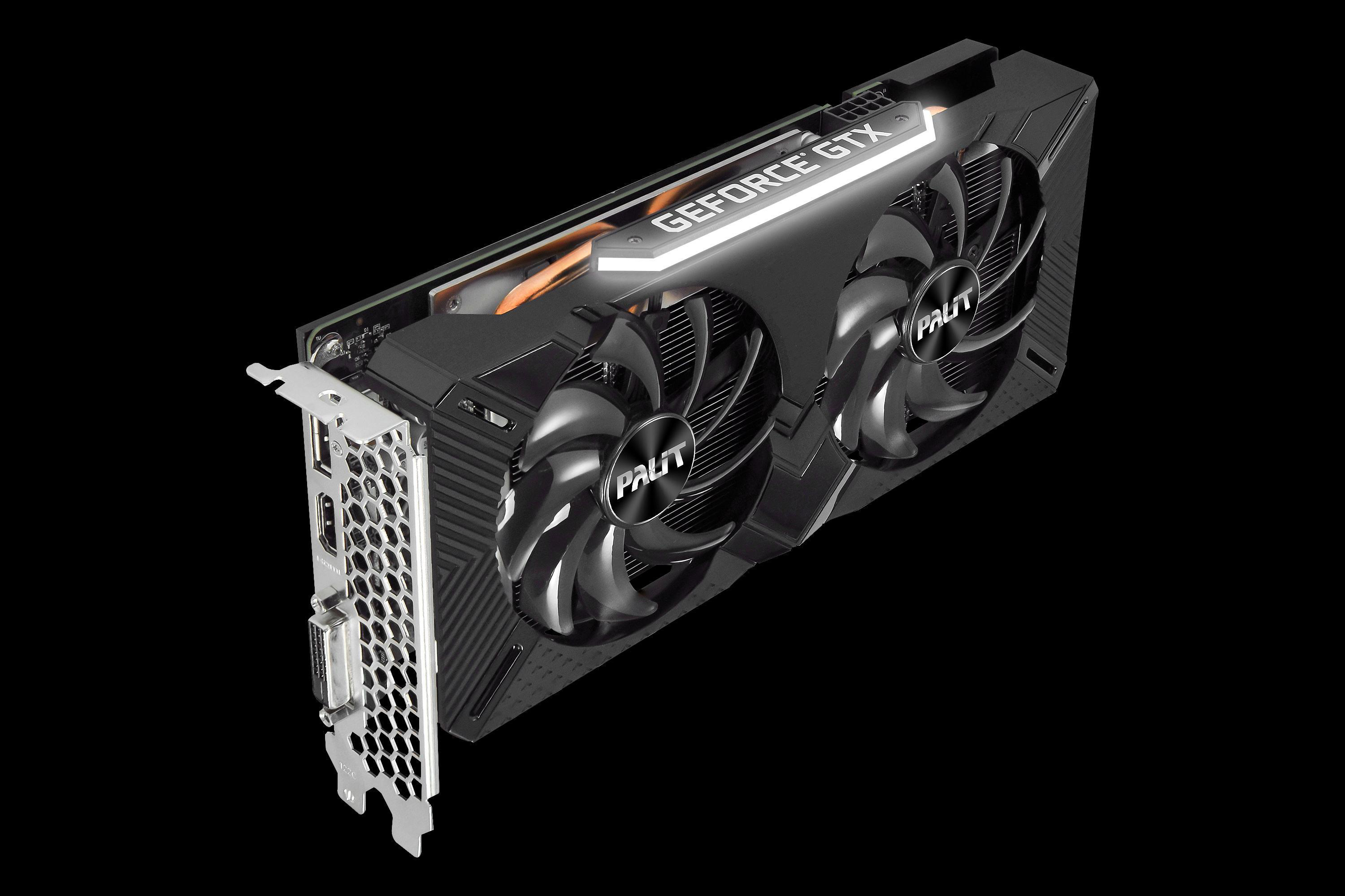 PALIT GeForce GamingPro GTX 1660Super (NE6166SS18J9-1160A) (NVIDIA, 6GB Grafikkarte) OC