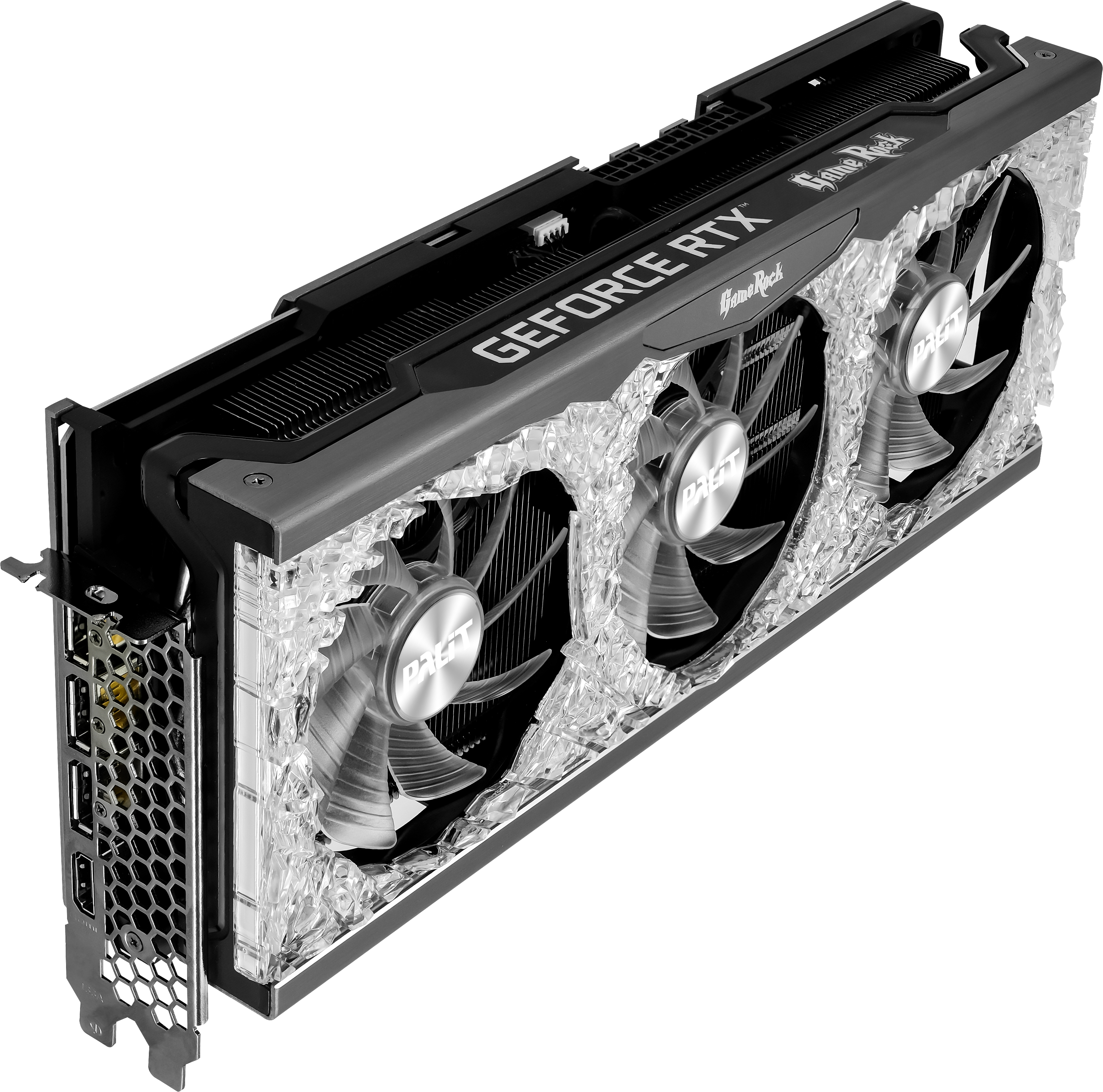 PALIT GeForce RTX™ 3070 GameRock 8 GB (NE63070019P2-1040G) (NVIDIA, Grafikkarte)