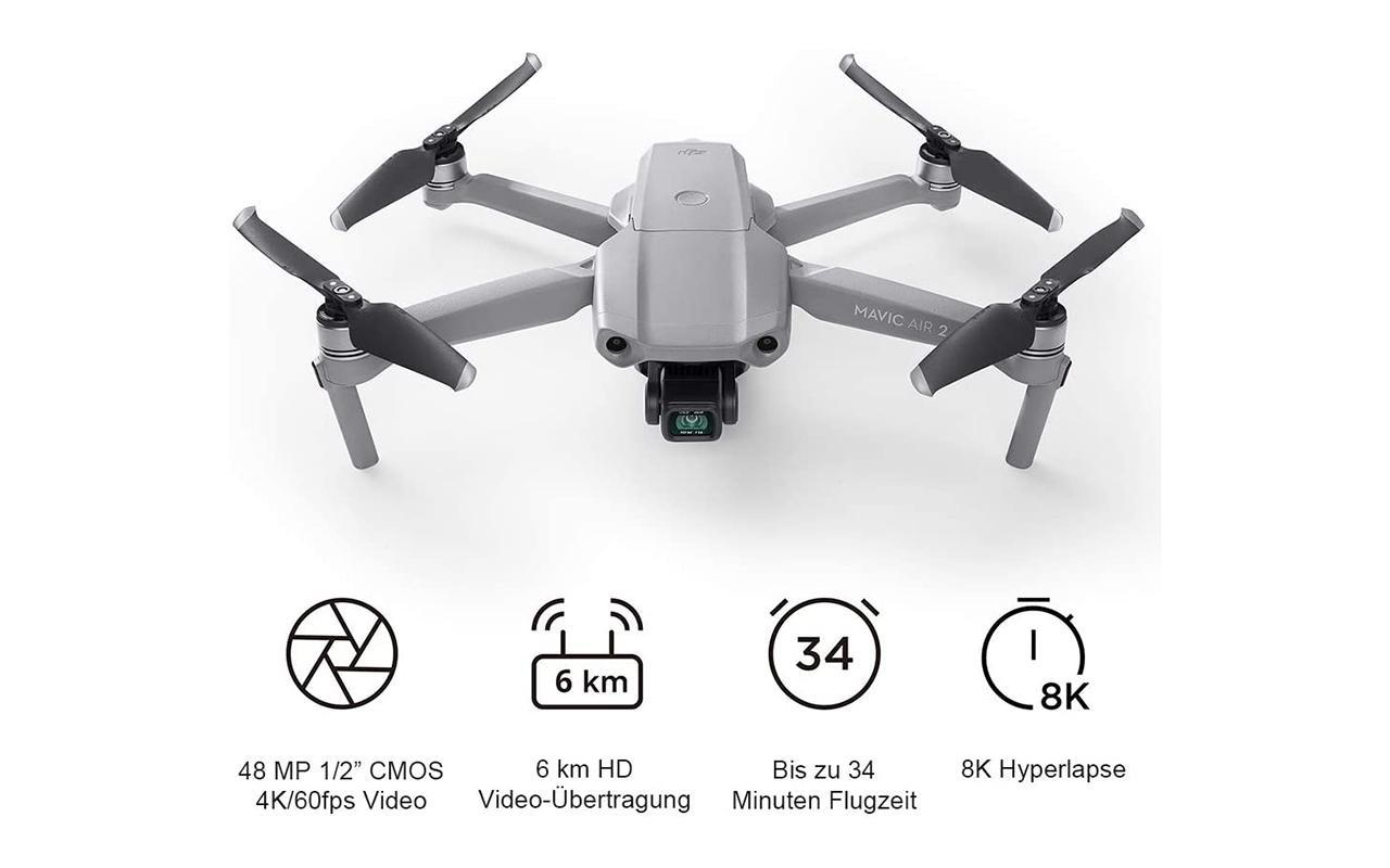 2 AIR MAVIC Drohne, (EU) Grau DJI