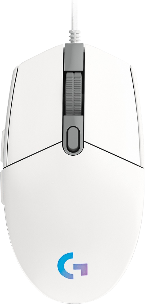 MediaMarkt Logitech G G203 Lightsync Gaming-muis - Wit aanbieding