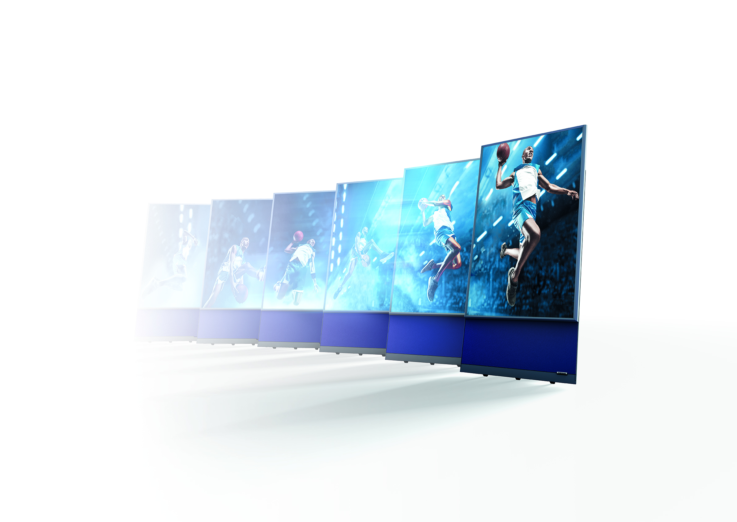 SAMSUNG The Sero (2020) 43 Zoll 4K Smart QLED TV
