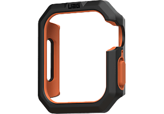 UAG Apple Watch Civilian Case (44 mm) - Schutzhülle (Schwarz/Orange)