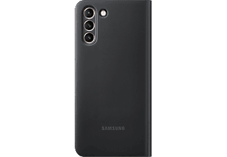 SAMSUNG Galaxy S21+ Akıllı Led View Telefon Kılıfı Siyah