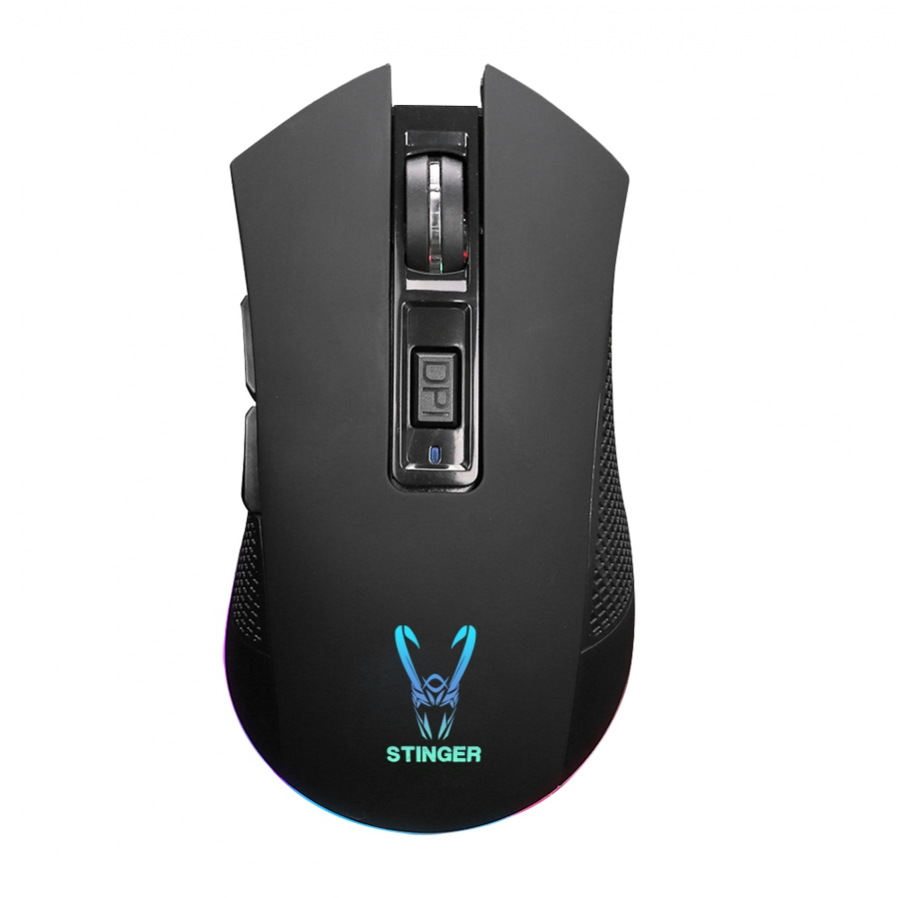Pack gaming - Woxter Stinger Elite Kit, Teclado mecánico, Ratón, Mouse Pad XL, Auriculares gaming, Negro