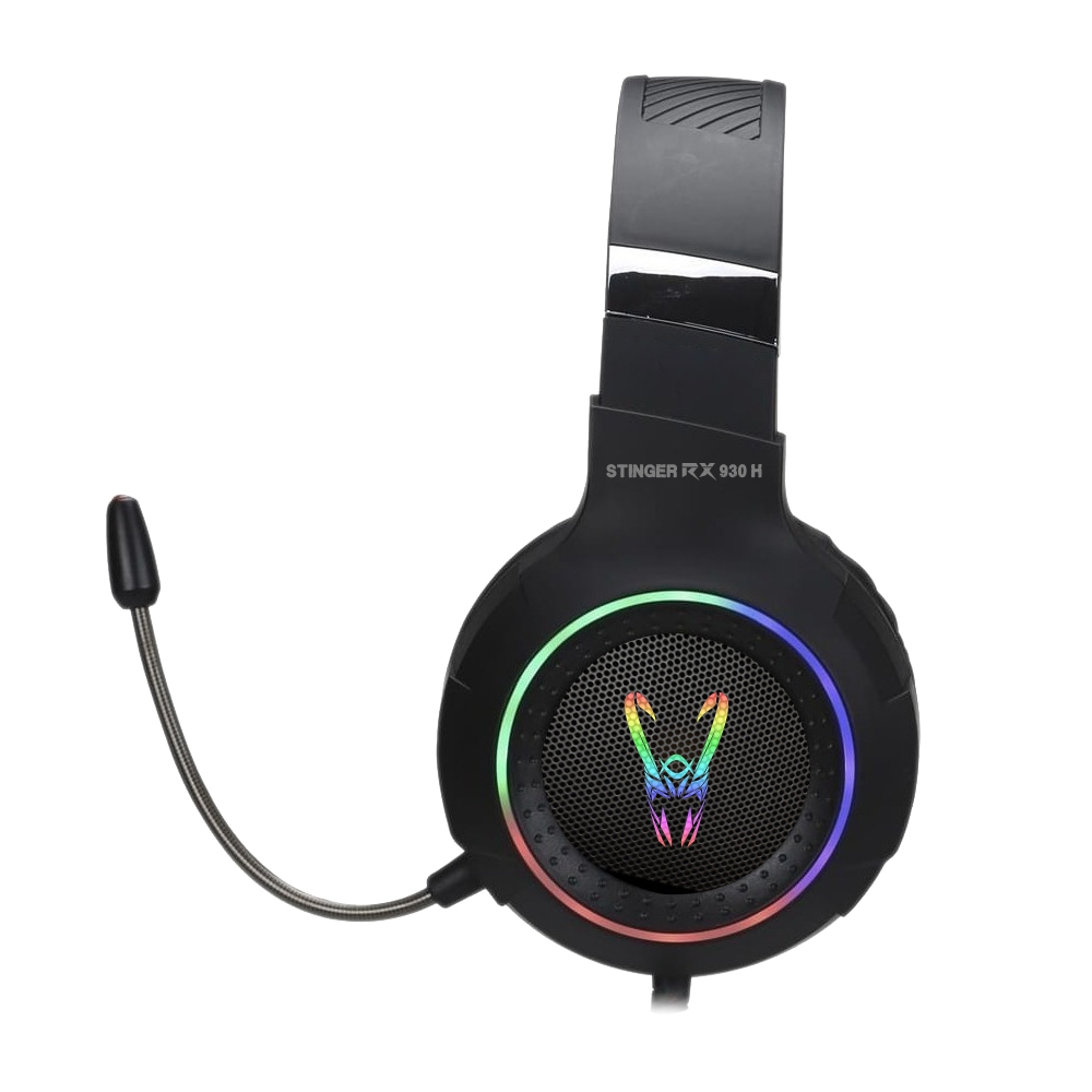Pack gaming - Woxter Stinger Elite Kit, Teclado mecánico, Ratón, Mouse Pad XL, Auriculares gaming, Negro