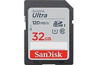 SANDISK Geheugenkaart SDHC Ultra 32 GB Class 10 UHS-I (186496)