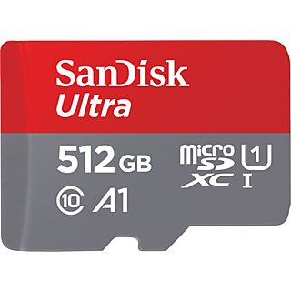 SANDISK Geheugenkaart microSDXC Ultra 512 GB Class 10 UHS-1 (186509)