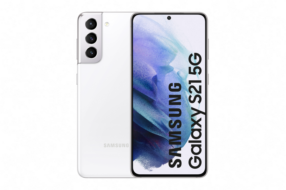REACONDICIONADO Seminuevo(*) Móvil - Samsung Galaxy S21 5G, Blanco, 128 GB, 8 GB RAM, 6.2" Dynamic AMOLED 120Hz, Exynos 2100, 4000 mAh