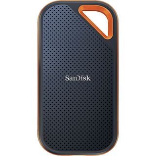 SANDISK Externe harde schijf SSD V2 2 TB Extreme Pro Portable Oranje