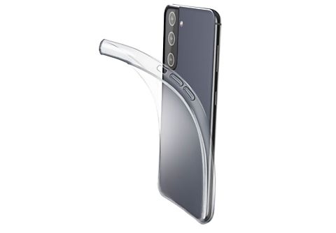 Funda - CellularLine FINECGALS21PLT, Para Samsung Galaxy S21+ 5G, Silicona, Transparente