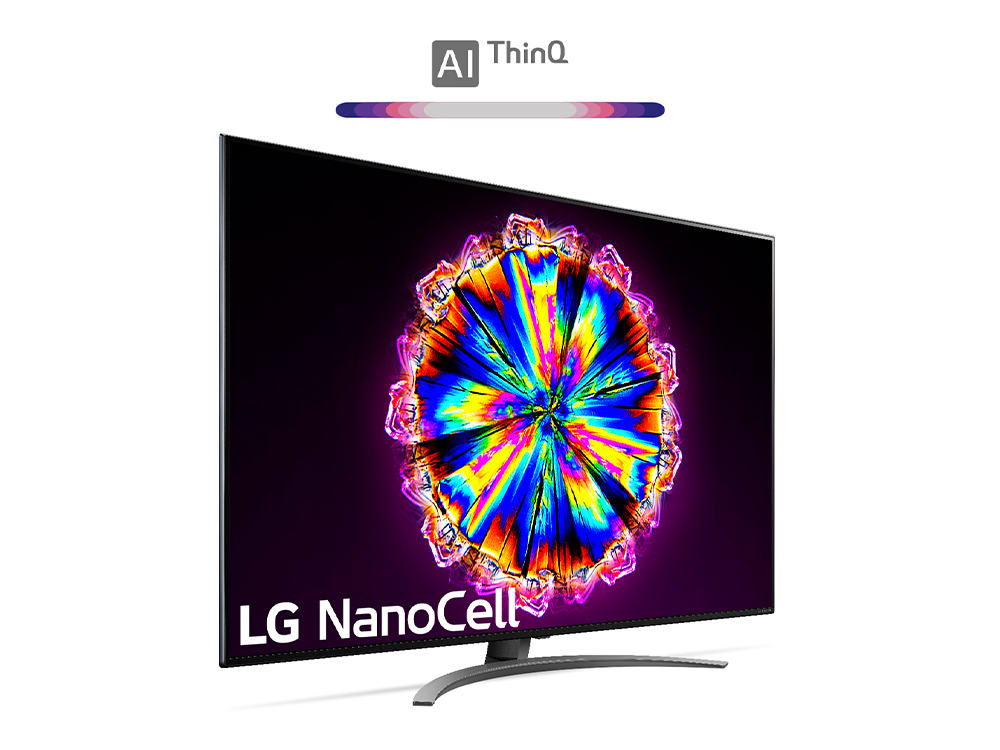 TV LED 65" - LG 65NANO916, UHD 4K, 3840 x 2160 píxeles, HDR 10 Pro, Procesador α7 IA, Dolby Vision IQ