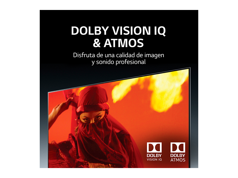 TV LED 65" - LG 65NANO906NA, UHD 4K, 3840x2160 píxeles, alfa7 Gen3, HDMI,USB 2.0, Negro