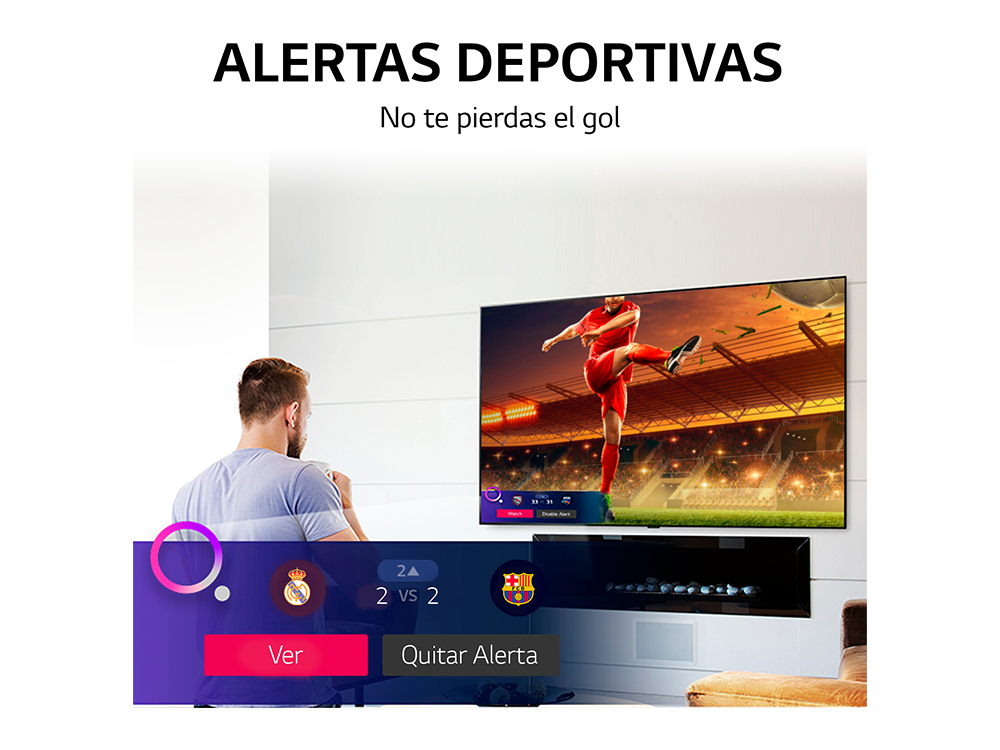 TV LED 65" - LG 65NANO906NA, UHD 4K, 3840x2160 píxeles, alfa7 Gen3, HDMI,USB 2.0, Negro