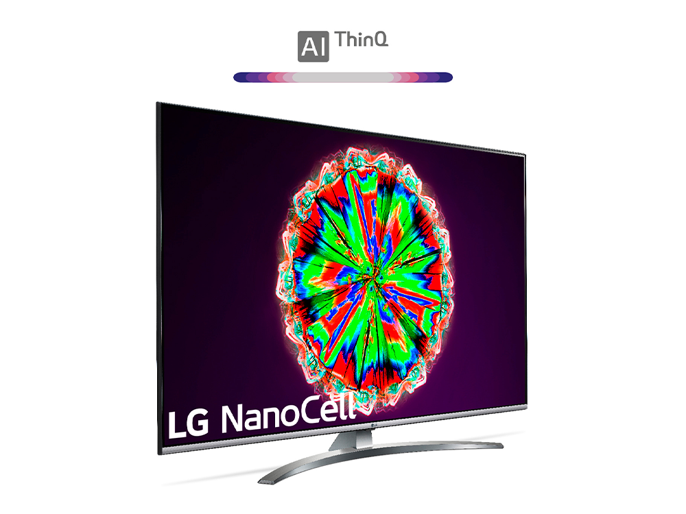 TV LED 65" - LG 65NANO816NA, Smart TV 4K UHD NanoCell, IA, HDR10, HLG, Ultra Surround, Bluetooth, WiFi