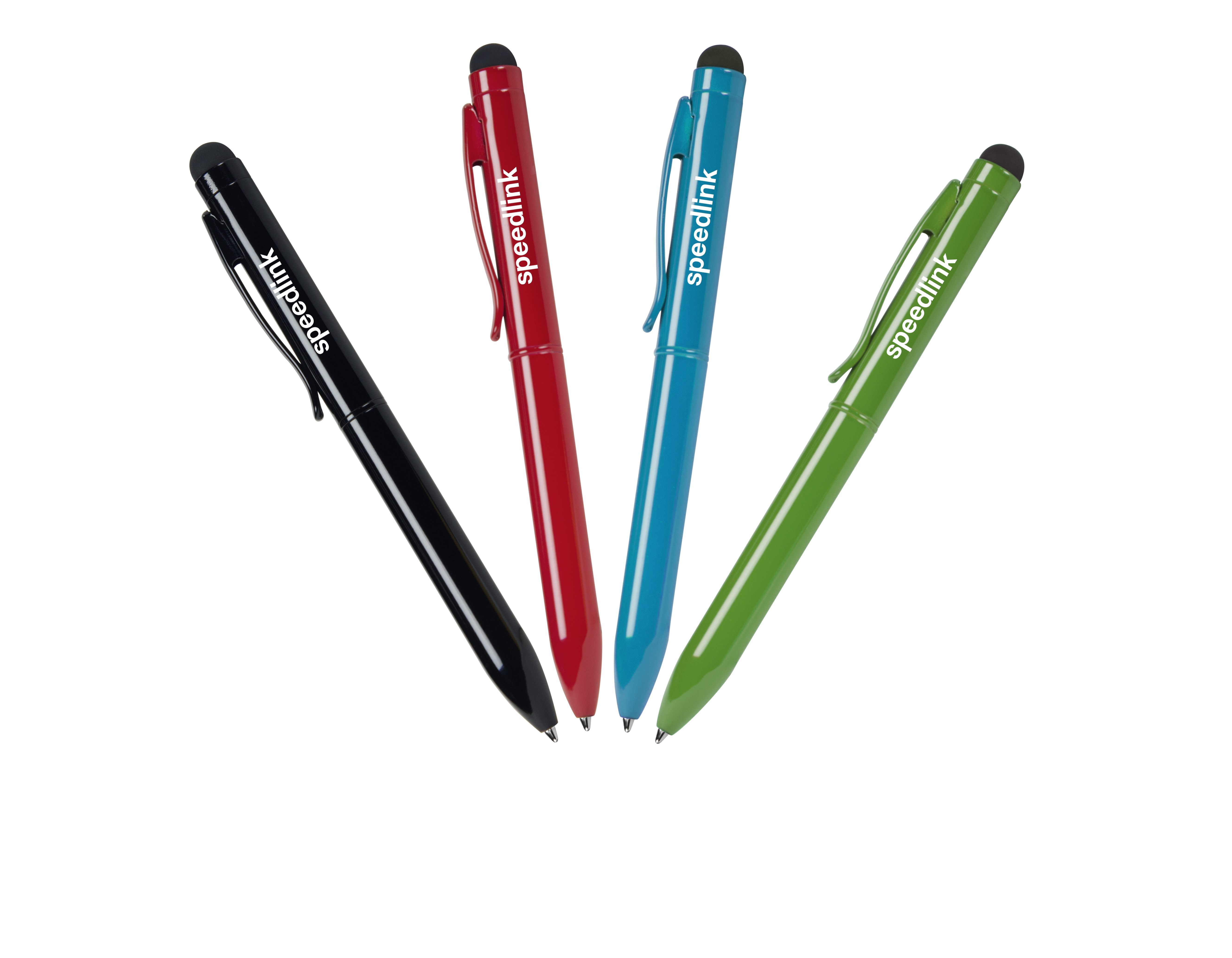 SPEEDLINK Contribu Stift Schwarz, Rot, Blau, Grün (Sortierter Artikel! Freie Farbwahl nicht möglich!)