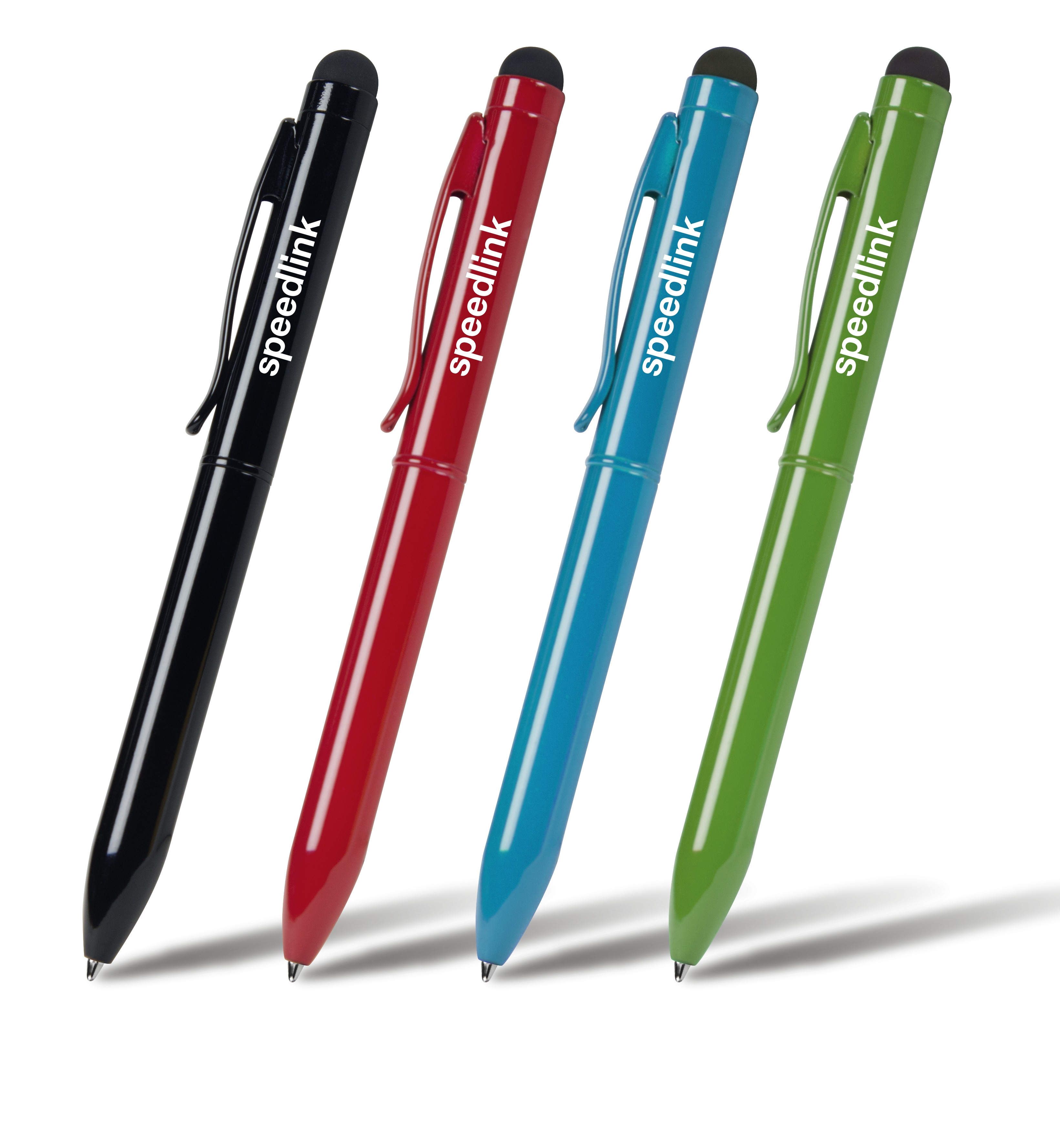 SPEEDLINK Contribu Stift Schwarz, Rot, Blau, Grün (Sortierter Artikel! Freie Farbwahl nicht möglich!)