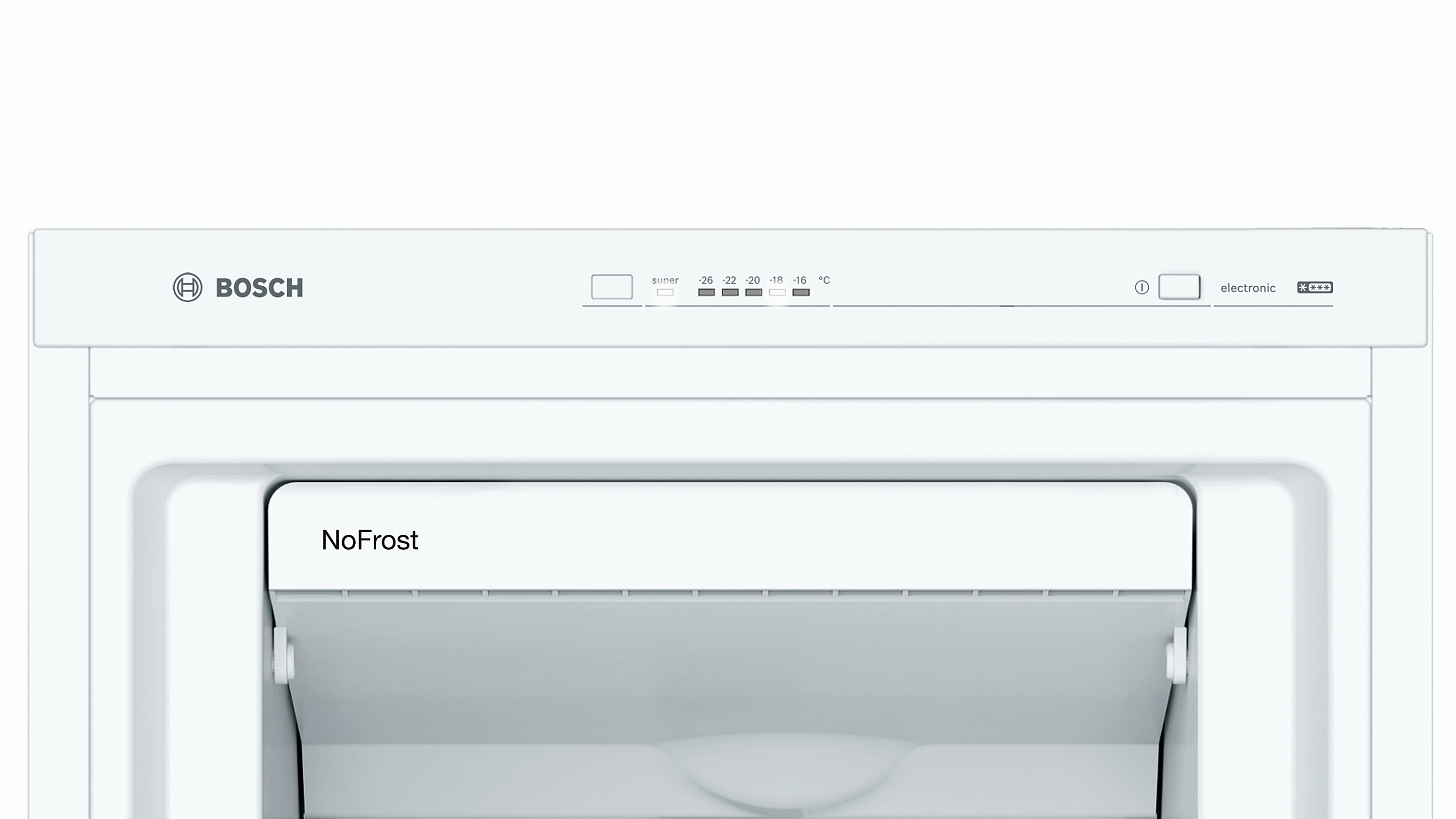 Congelador vertical - Bosch GSN36VWFP, No Frost, 242 l, Blanco