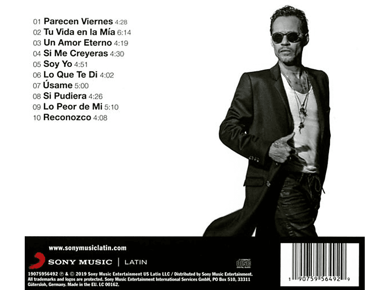 Thumbnail - Marc Anthony - OPUS (CD)
