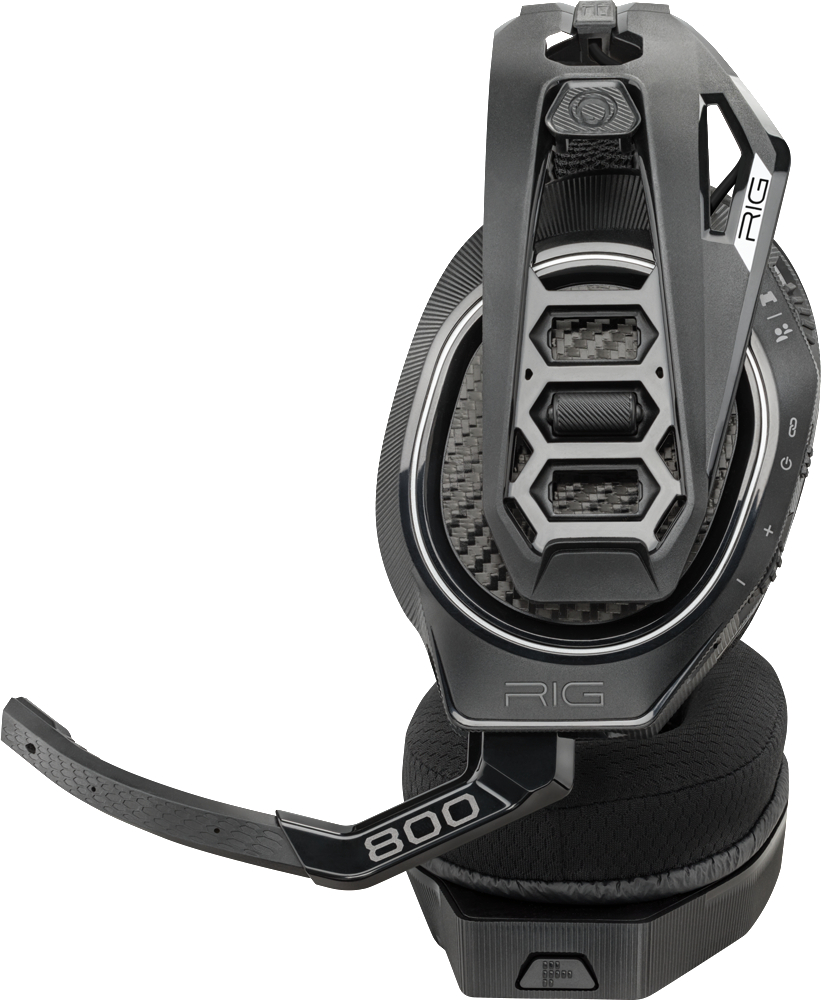 NACON RIG 800 HS V2, Over-ear Gaming Headset Schwarz