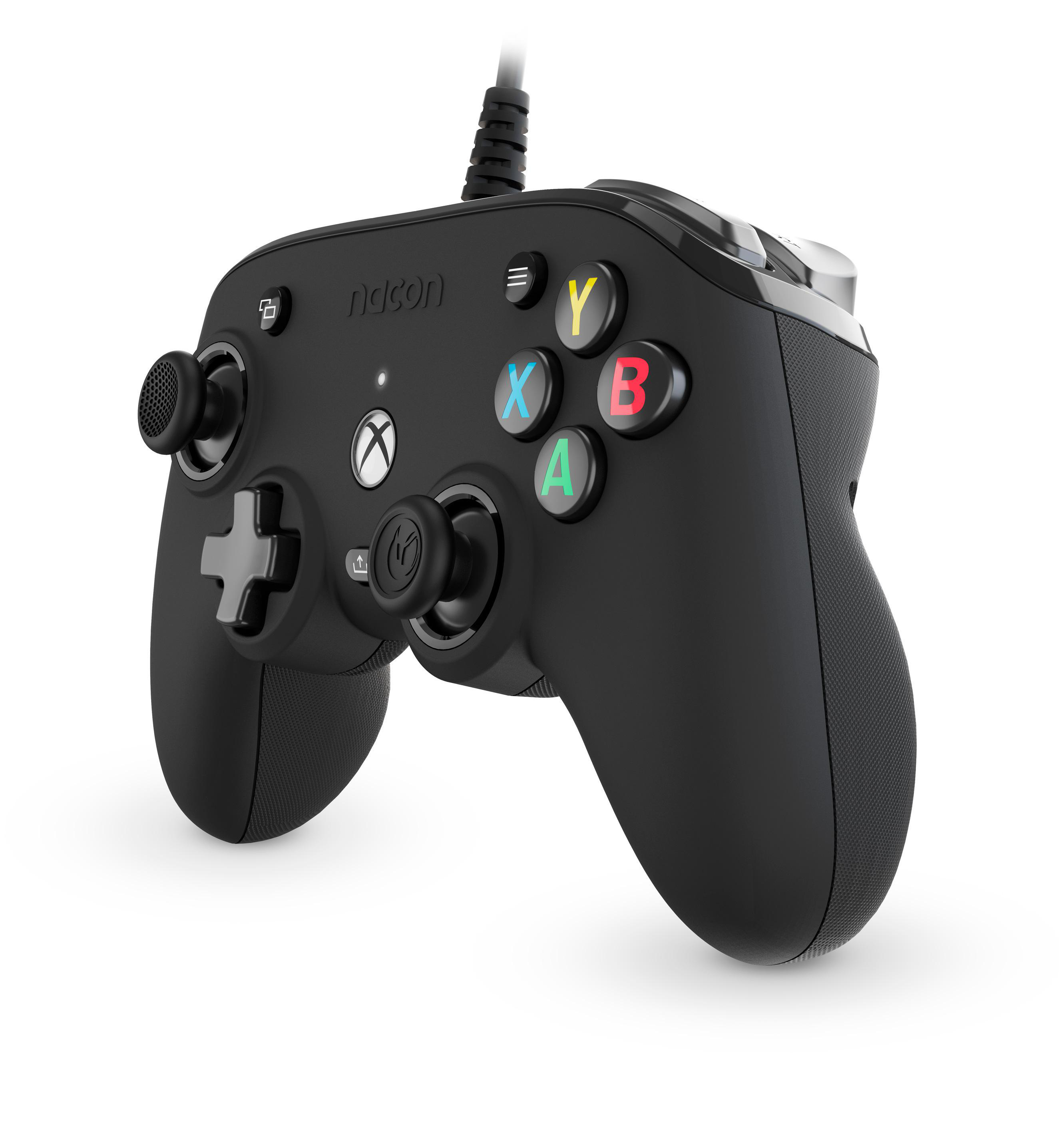 One Xbox DESIGND NACON Controller Series SCHWARZ CON. Schwarz XBOX COMPACT FOR XBOX X, PRO Xbox Controller NACON für