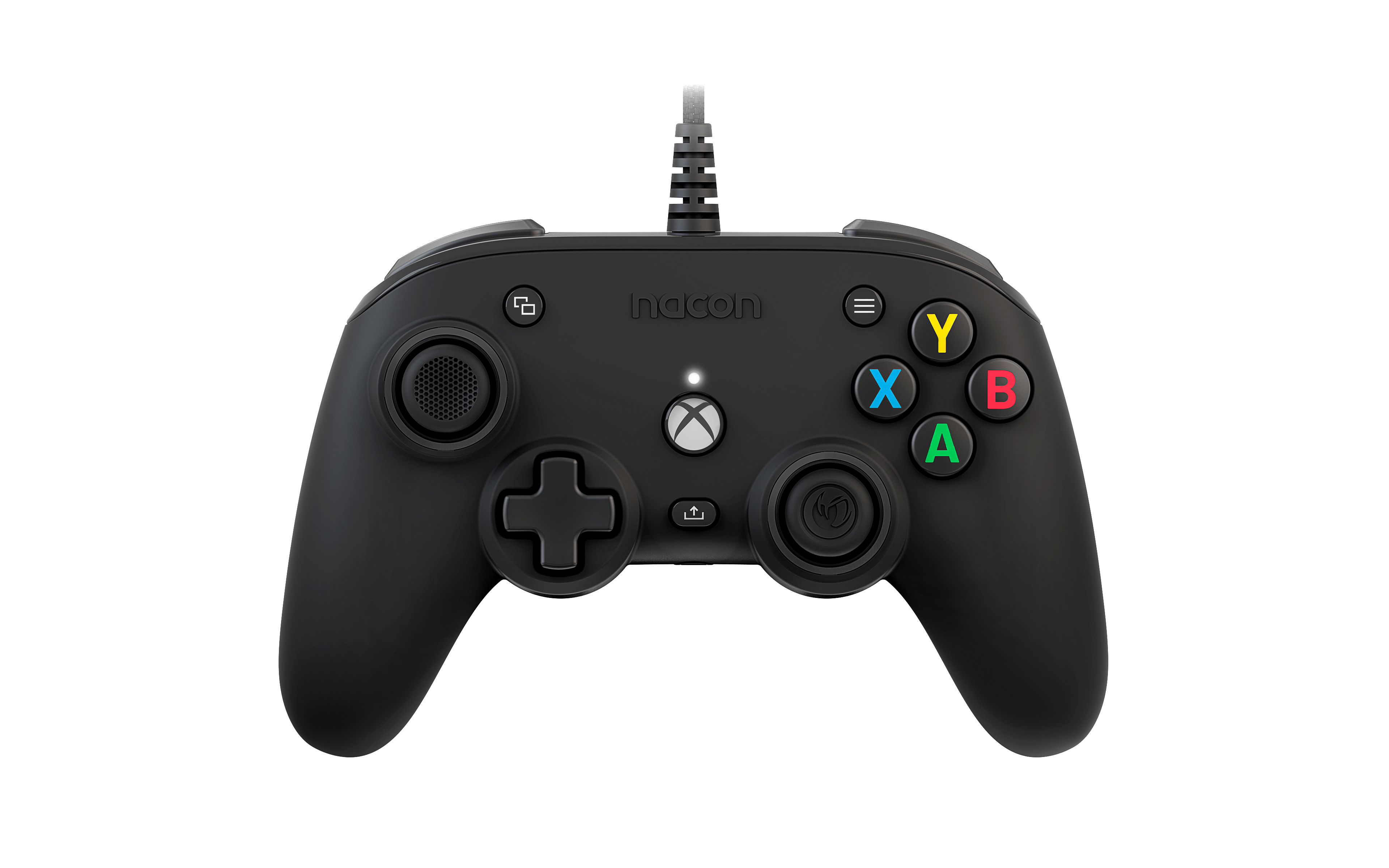 One Xbox DESIGND NACON Controller Series SCHWARZ CON. Schwarz XBOX COMPACT FOR XBOX X, PRO Xbox Controller NACON für