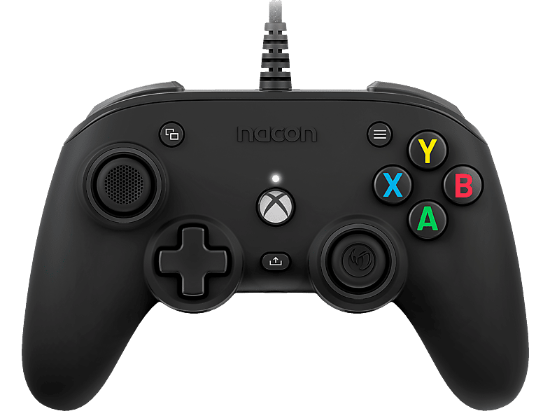 NACON XBOX Controller DESIGND FOR XBOX NACON COMPACT CON. PRO SCHWARZ Controller Schwarz für Xbox Series X, Xbox One