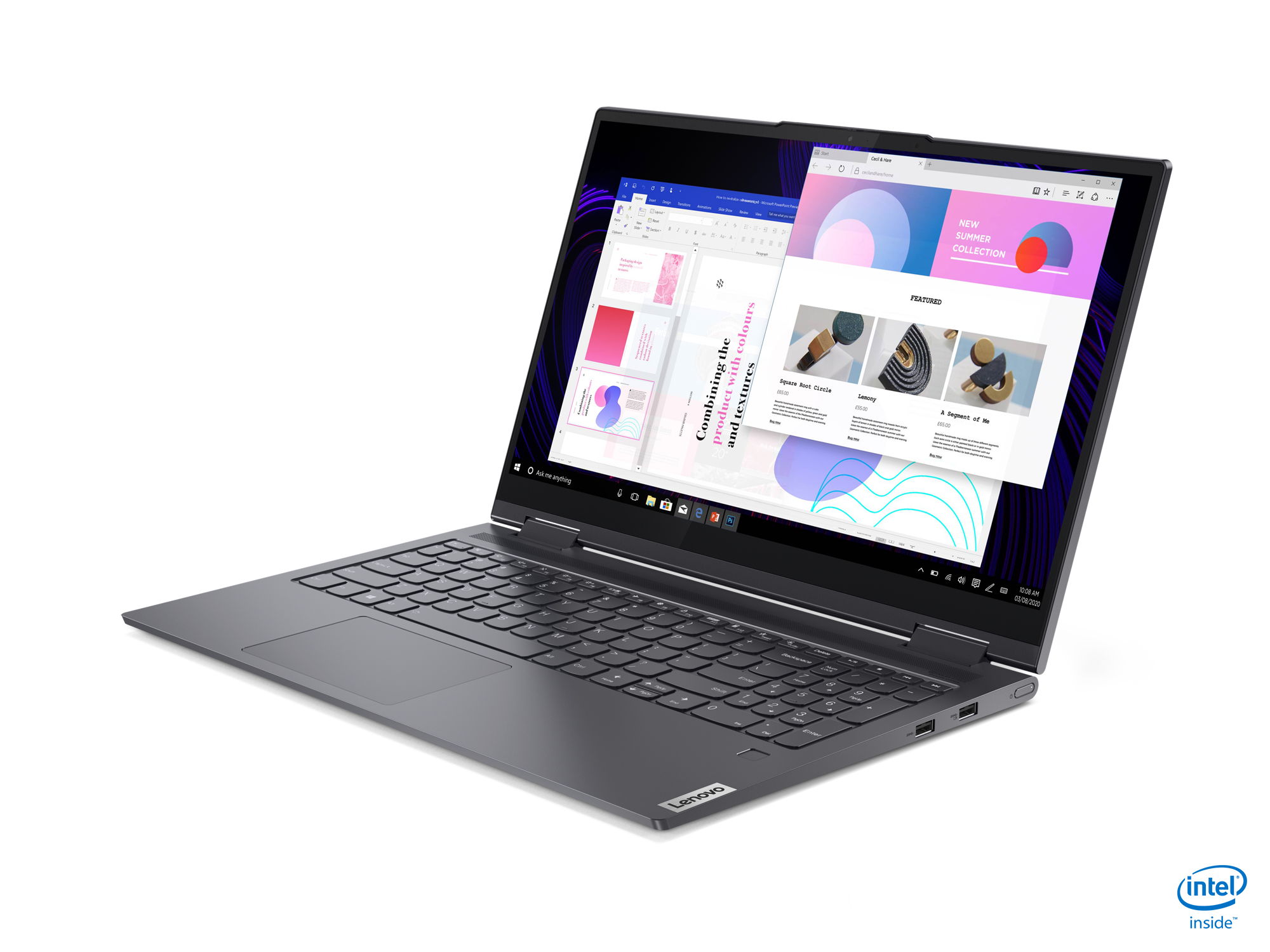 LENOVO YOGA 7 15 - i5 8GB 512GB Grijs