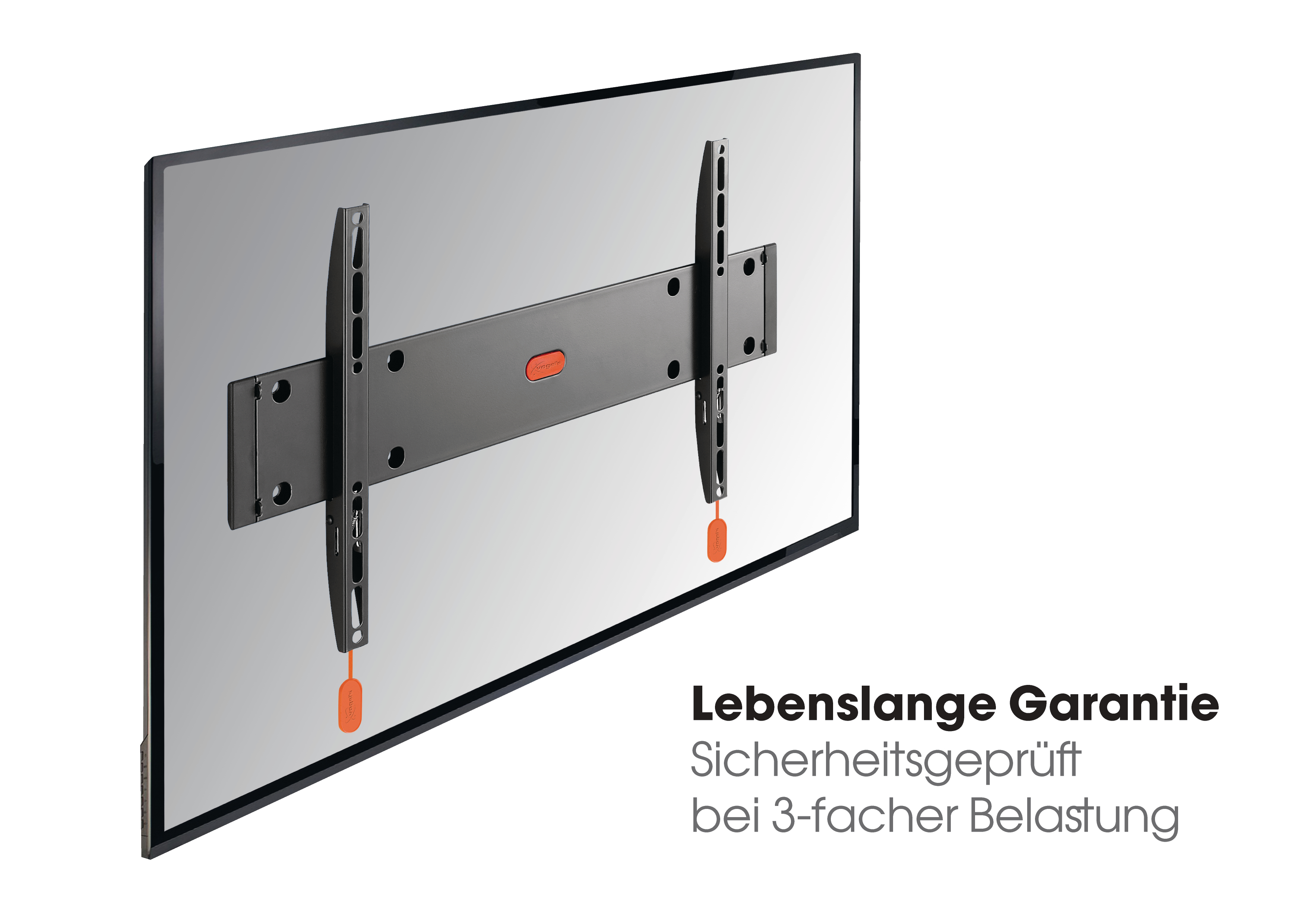 VOGEL´S Base 05 M Wandhalterung, Starr, Schwarz