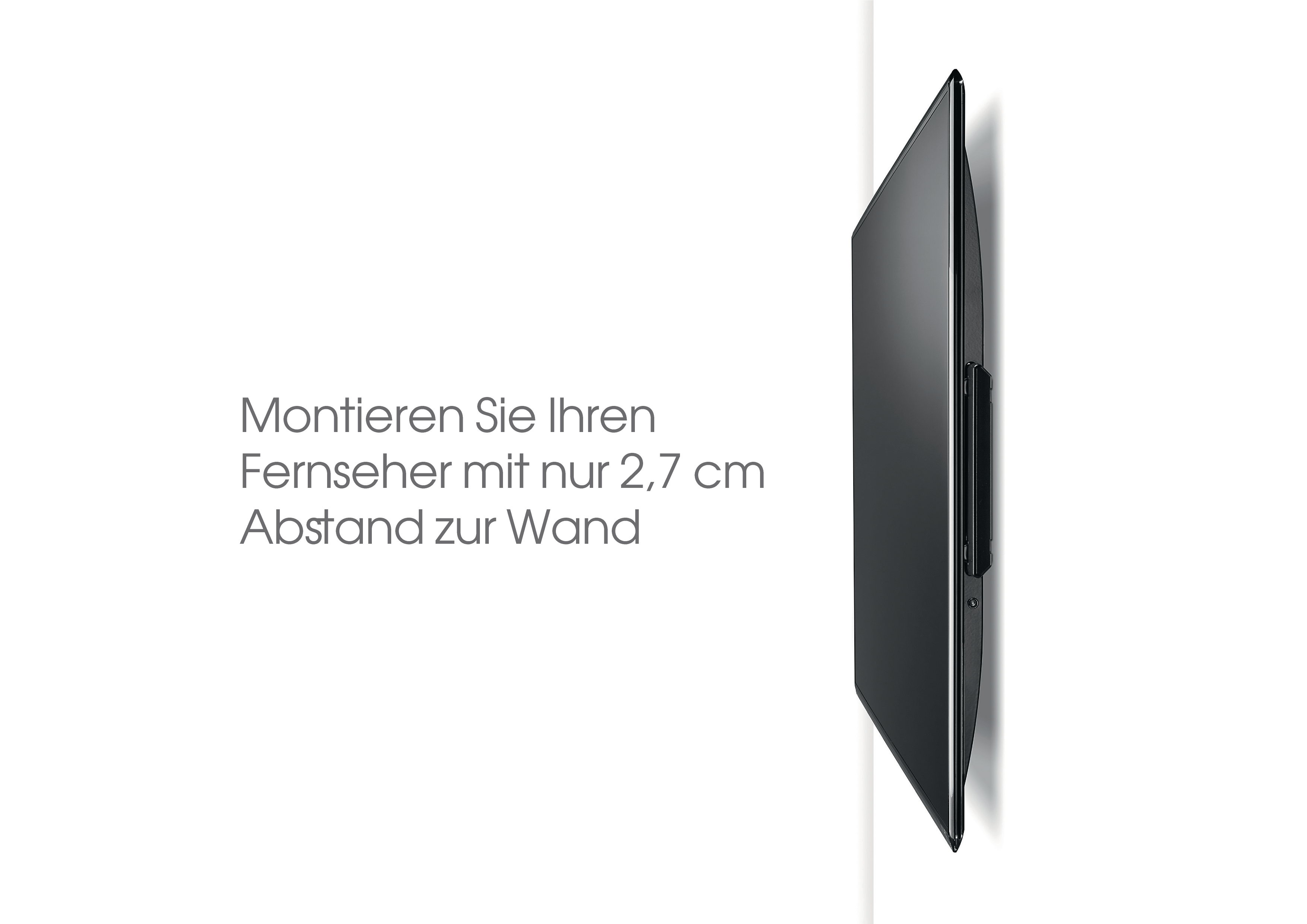 VOGEL´S Base 05 M Wandhalterung, Starr, Schwarz
