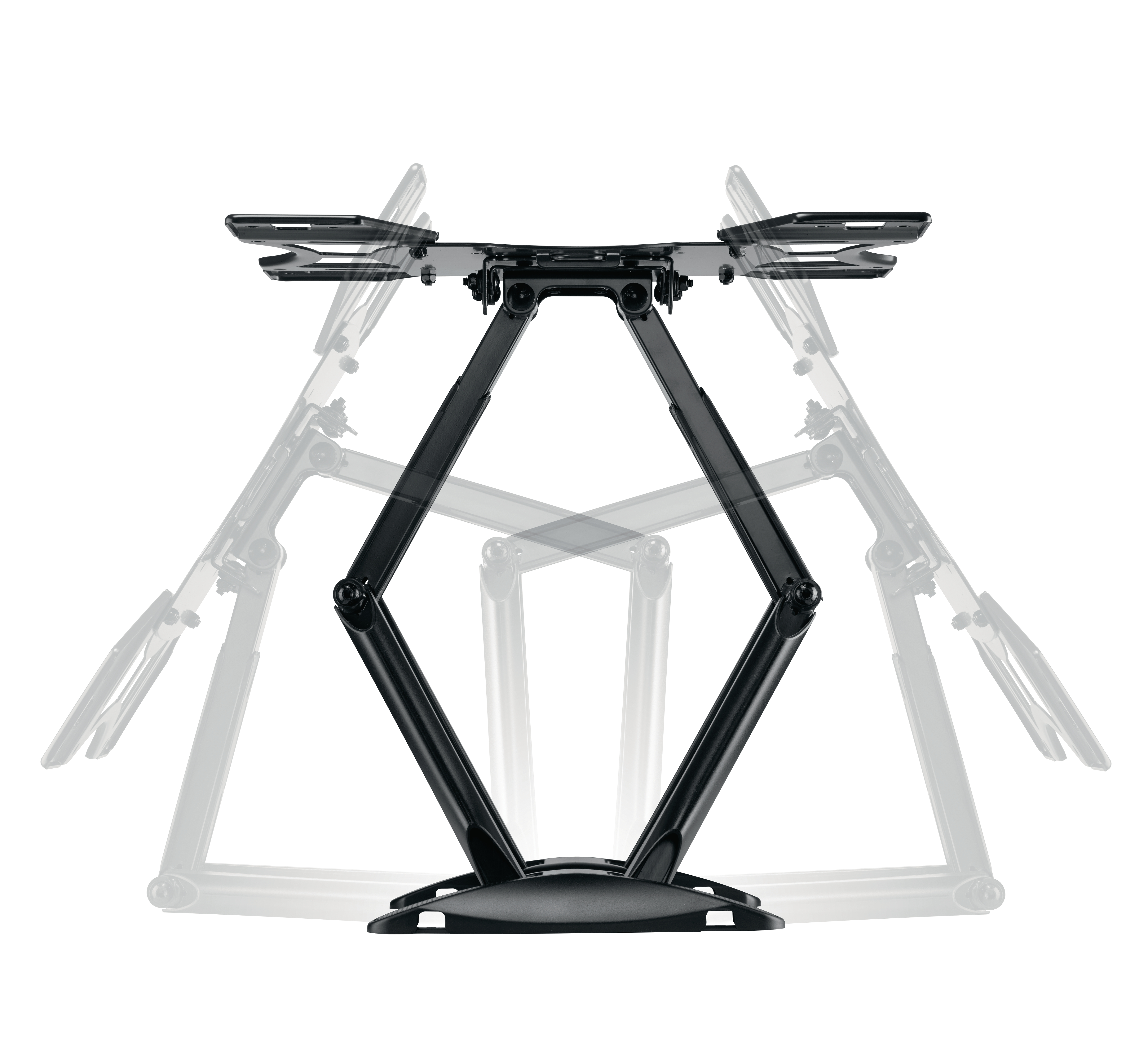 VOGEL´S Vogel's BASE 45 L TV-Wandhalterung für 102-165 cm (40-65 Zoll) Fernseher, drehbar und neigbar, Wandhalterung, max. 65 Zoll, Schwenkbar, Ausziehbar, Neigbar, Schwarz