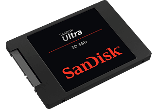 SANDISK 1TB SSD Festplatte ULTRA 3D, SATA, Intern, Schreiben
530MB/s