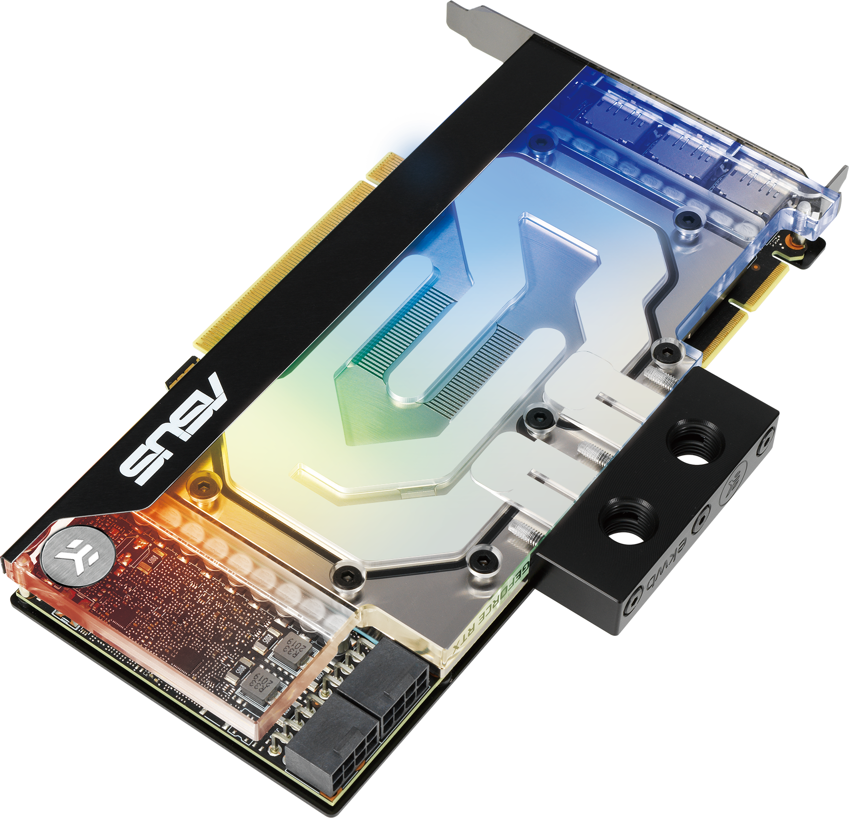 ASUS Grafikkarte GeForce RTX 3090 mit EK Water Block 24GB (RTX3090-24G-EK)