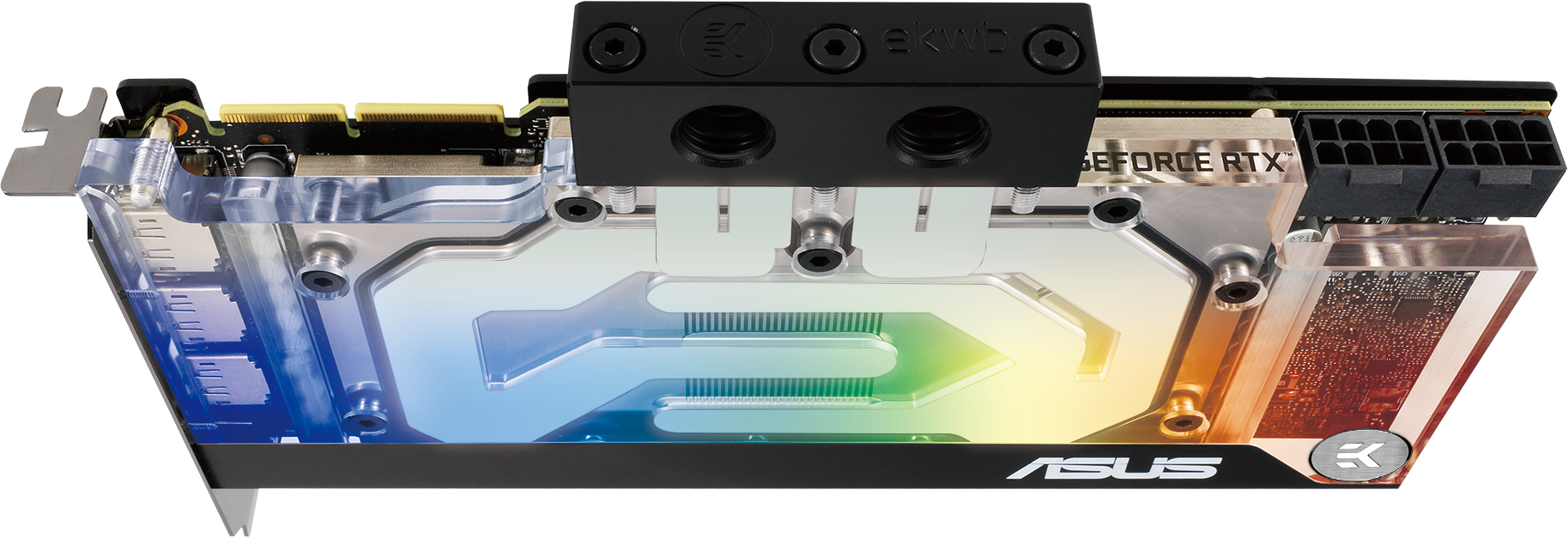 ASUS Grafikkarte GeForce RTX 3090 mit EK Water Block 24GB (RTX3090-24G-EK)